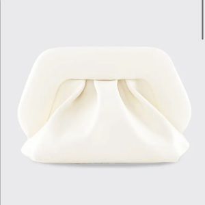 Themoire Gea Faux-Leather Clutch